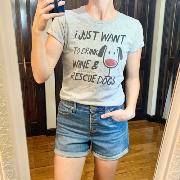 💰 3 for $10💰Rescue Dog Graphic T Shirt - Picture 2 of 7